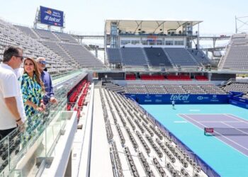 Participa la gobernadora Evelyn Salgado en la reinauguración de la Arena GNP