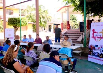 Lleva SEMAI jornada del Programa “Lazos Migrantes” al Valle del Ocotito