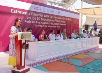 Refrenda Evelyn Salgado su compromiso para seguir contribuyendo a la construcción de paz para transformar Guerrero