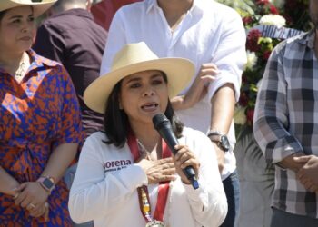 Ella le propuso a Claudia Sheinbaum ampliar la carretera Toluca-Zihuatanejo, revela Beatriz Mojica en Zirándaro