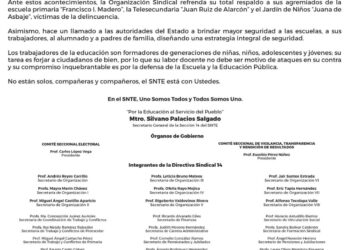 Asaltan a maestros de Coyuca de Benítez