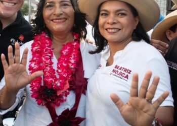 Es tiempo de las mujeres, resalta Beatriz Mojica en el inicio de campaña de Abelina López en Acapulco