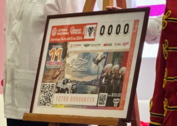 Se distingue en billete de lotería el renacimiento de Acapulco