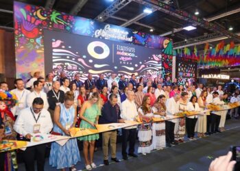 Inauguran Evelyn Salgado y Miguel Torruco Marqués la expo del Tianguis Turístico 2024