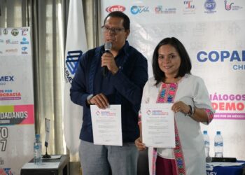 Guerrero no está destinado a la violencia ni a la pobreza, afirma Beatriz Mojica ante Coparmex Chilpancingo