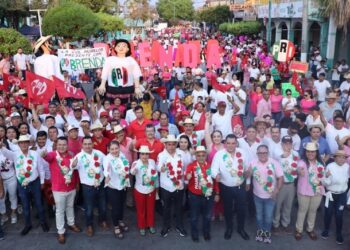 Va Añorve a cierres de campaña en Tierra Caliente y confirma triunfos de Brenda Núñez y Ángel Bustos como alcaldes de Pungarabato y Arcelia, de Bulmaro Torres en la diputación y el suyo en la senaduría