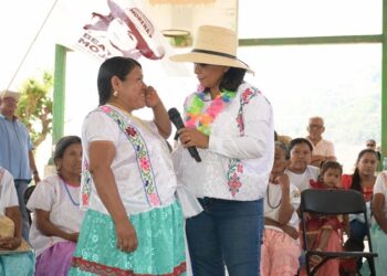Los pueblos indígenas deben ser una prioridad, reitera Beatriz Mojica en el nuevo municipio de Ñuu Savi