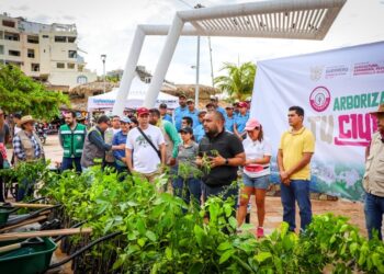 Concluye segunda jornada de “Arboriza tu ciudad” en Acapulco