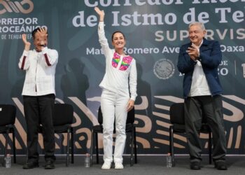 ”EL MEJOR LEGADO QUE PUEDE HABER ES CONTINUAR Y AVANZAR CON LA 4T”: CLAUDIA SHEINBAUM SE COMPROMETE A CONSOLIDAR EL PROYECTO DEL TREN INTEROCEÁNICO