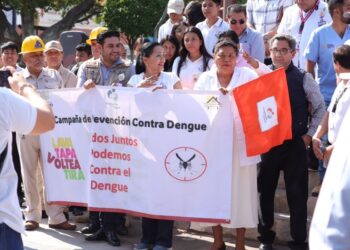Dan banderazo al operativo para la prevención de Dengue, Chikungunya y Zika en Chilpancingo