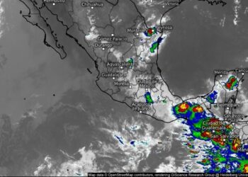 La SGIRPCGRO recomiendo EXTREMAR PRECAUCIONES POR PRONÓSTICO DE LLUVIAS  PARA LAS PRÓXIMAS HORAS EN GUERRERO