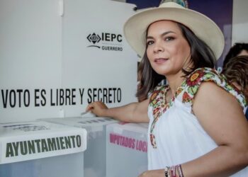Respetará los resultados que arrojen las urnas, expresa Beatriz Mojica luego de emitir su sufragio