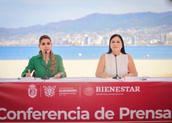 Anuncian Evelyn Salgado y Ariadna Montiel el inicio del programa “Juntos Pintamos Acapulco”