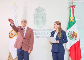 Designa Evelyn Salgado a Josué Barrón Sevilla como titular de Seguridad Pública en Guerrero