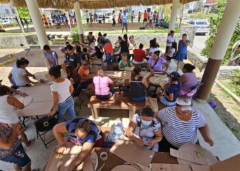 Continúan actividades de proximidad social por parte del gobierno del estado para la restauración del tejido social en Acapulco