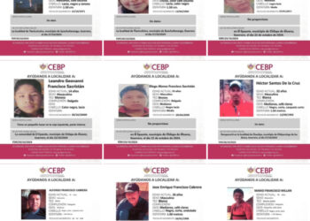 FGEGuerrero investiga la desaparición de diez personas e implementa acciones de búsqueda en la región Centro