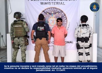 FGEGuerrero cumplimentó orden de aprehensión por Violación Equiparada Agravada, en Acapulco de Juárez
