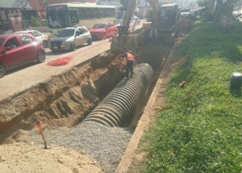 Avanzan obras de infraestructura hidrosanitaria en Acapulco; se destina una inversión superior a los 200 MDP