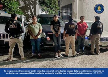 FGE Guerrero, Sedena, GN y SSP Guerrero, desarticulan célula delictiva dedicada al robo de vehículos en la Autopista del Sol
