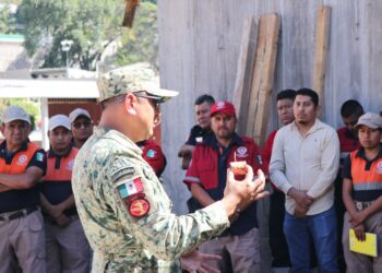 SGIRPCGRO Y SEDENA capacitan a municipios para prevenir incidentes durante fiestas decembrinas y de fin de año