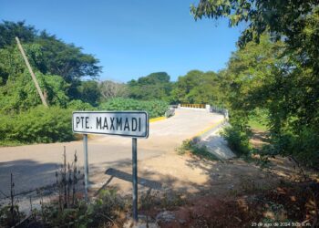 Concluyen la construcción del puente vehicular “Maxmadi” en la Costa Chica