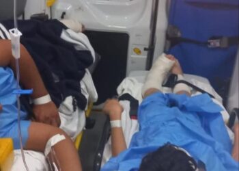 Lista de heridos que fueron trasladados a Morelia tras el accidente en Los Tarros, Tecpan de Galeana
