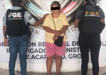 FGE Guerrero detuvo a una mujer por violencia contra menor en Acapulco
