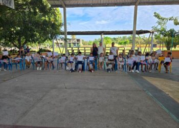 Reconocen talento infantil en concurso de dibujo con semillas en La Unión
