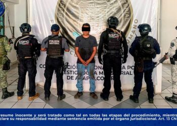 La FGEGuerrero, DEFENSA, GN, SSyPC y SSPGro, detienen a un hombre por el multihomicidio de una familia en San Pedro Cacahuatepec
