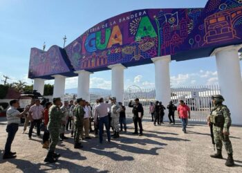 Gobierno del Estado refuerza acciones de prevención previo a la inauguración de la Feria de la Bandera en Iguala