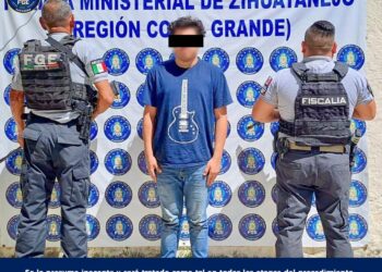 FGEGuerrero cumplimento una orden de aprehensión por violación agravada en Petatlán.