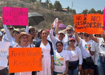 Vecinos de Puerto Vicente Guerrero anuncian resistencia pacífica ante posible desalojo por proyecto naval