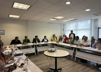 Se reúnen diputados locales con habitantes de Petacalco para abordar la problemática que genera la termoeléctrica