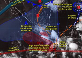 Prevén lluvias moderadas a fuertes en Guerrero: SGIRPC