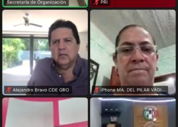 Da seguimiento Alejandro Bravo a la reorganización del PRI en Guerrero