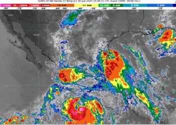 Flossie seguirá generando lluvias fuertes durante las próximas horas en Guerrero