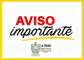 Anuncian suspensión de labores en el Palacio Municipal de La Unión