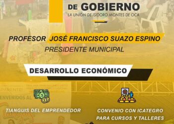 Impulsa gobierno de La Unión estrategias para fortalecer economía local, indica previo a informe