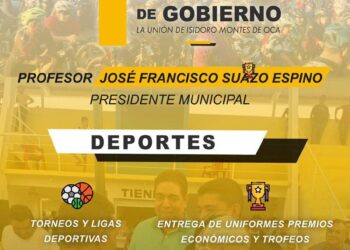 Presenta gobierno de La Unión avances en infraestructura y apoyos deportivos