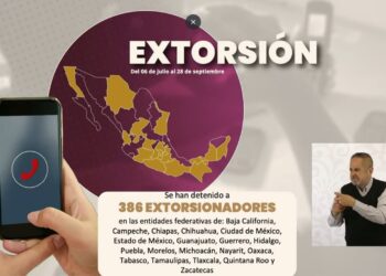 Guerrero entre los estados con más detenciones por delito de extorsión