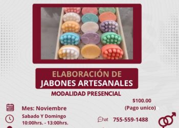 Impulsa gobierno de La Unión el autoempleo con cursos de elaboración de jabones y piñatas