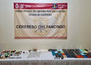 Autoridades realizan requisa en el CERERESO de Chilpancingo