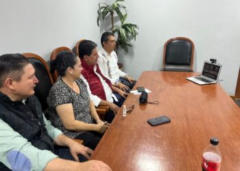 Sostiene Alejandro Bravo reunión de trabajo con dirigencia del PRI