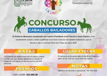 Modifica gobierno de La Unión la convocatoria para Caballos Bailadores