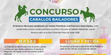 Modifica gobierno de La Unión la convocatoria para Caballos Bailadores