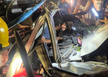 Tres accidentes en la carretera Zihuatanejo-Acapulco dejan dos jóvenes heridos en Petatlán