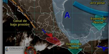 Prevé SGIRPCGRO lluvia ligera a moderada para este viernes en algunas regiones de Guerrero