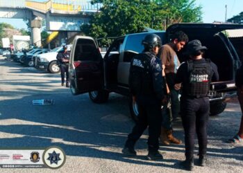 Policia y Tránsito Estatal de la SSP Guerrero realizan tareas de verificación de la legalidad con la finalidad de prevenir la comisión de actos delictivos