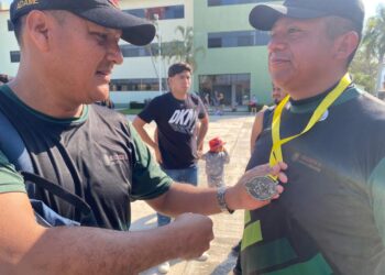 Ejército Mexicano realiza carrera deportiva en el 109/o Batallón de Infantería, en el marco de Febrero, Mes del Ejército y Fuerza Aérea Mexicanos