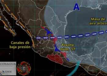Se registra descenso de temperatura en Guerrero a causa de Frente Frío: SGIRPCGRO